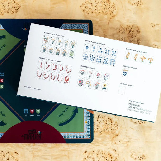 Woodlands Edition - Mahjong Made Easy - Premium Family Fun from Mini Mahjer - Just $145! Shop now at Pat's Monograms