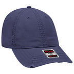 Distressed Twill Cap w/ Heavy Stitching — Otto Caps Headwear
