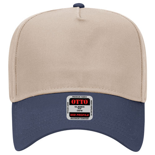 Otto 5 Panel 31- - Mid Profle Vintage Cotton/Twill Baseball Cap - Premium Hat from Otto Caps - Just $7.50! Shop now at Pat's Monograms