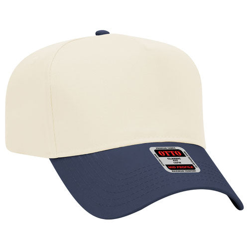 Otto 5 Panel 31- - Mid Profle Vintage Cotton/Twill Baseball Cap - Premium Hat from Otto Caps - Just $7.50! Shop now at Pat's Monograms