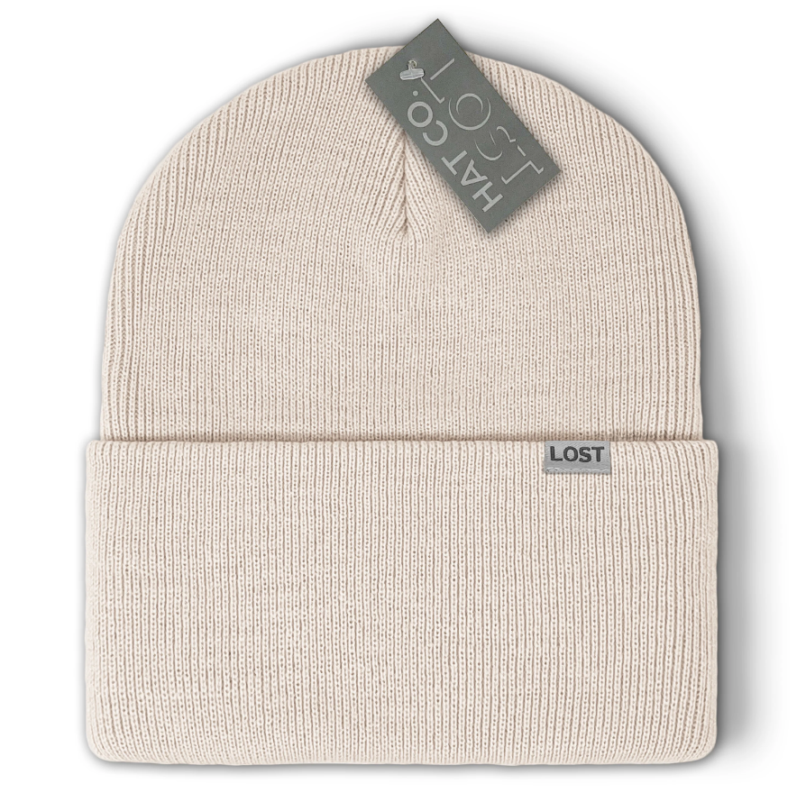 Cold Front Solid Beanies - Premium Headwear from Lost Hat Co. - Just $14! Shop now at Pat's Monograms