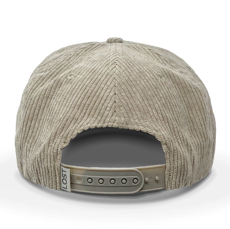 Corduroy Goat Rope Caps - Premium Headwear from Lost Hat Co. - Just $17.50! Shop now at Pat's Monograms