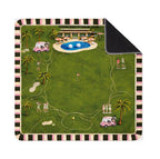 On the green golf mahjong mat 33"x33" — Girl Tribe Co