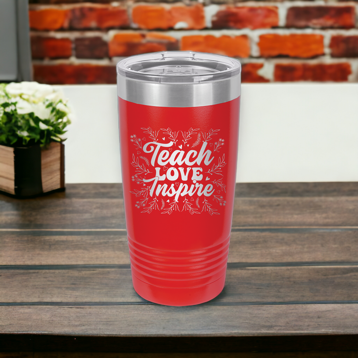 Teacher Appreciation 20oz. Tumblers - Premium drinkware from Pat's Monograms - Just $24! Shop now at Pat's Monograms