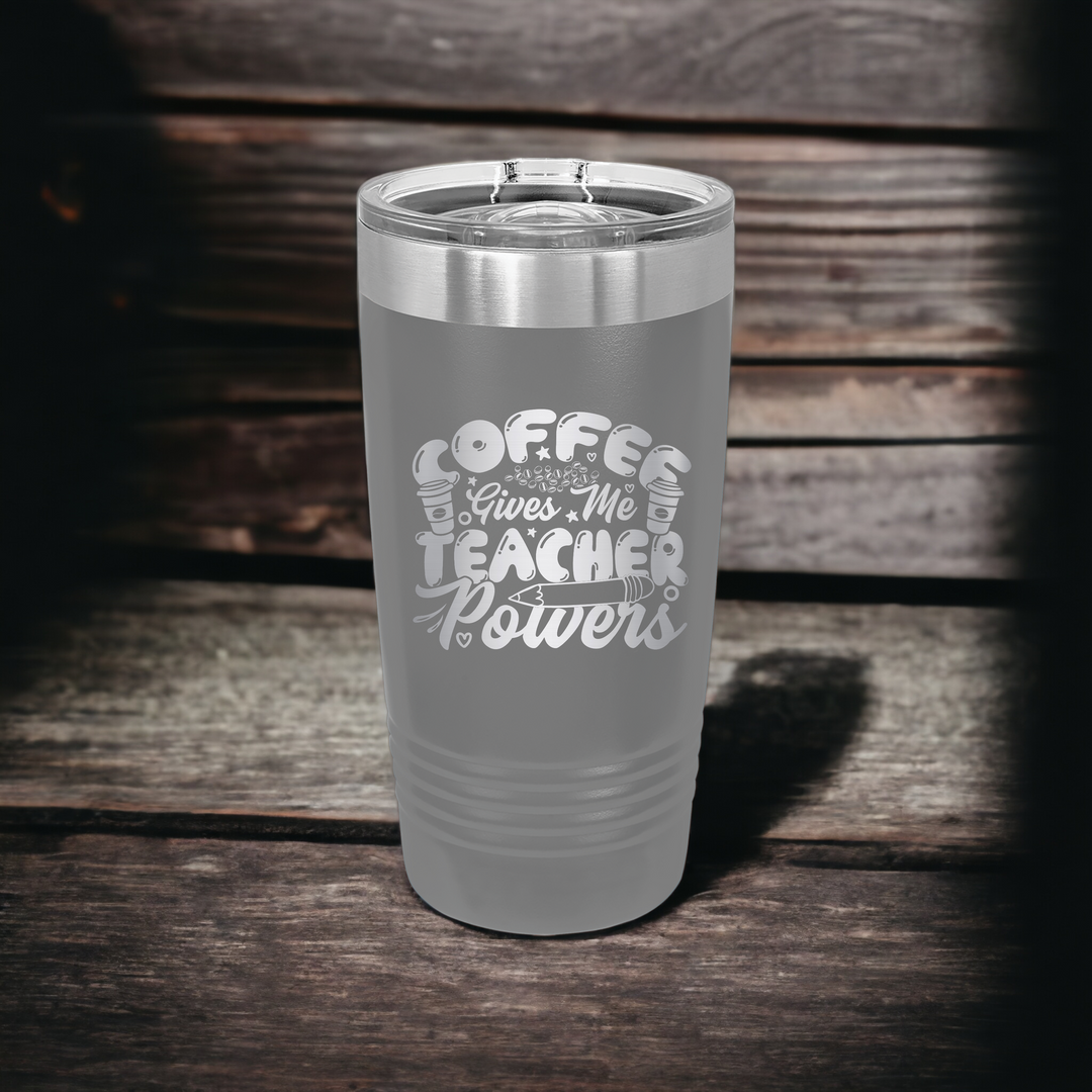 Teacher Appreciation 20oz. Tumblers - Premium drinkware from Pat's Monograms - Just $24! Shop now at Pat's Monograms