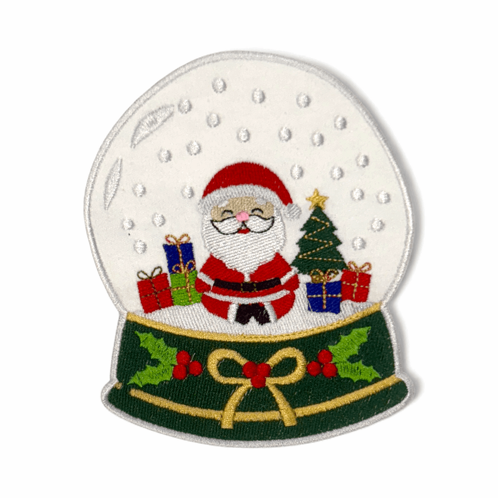 Santa Globe Tees and Infant Gowns - Premium Christmas Shirts from Pat's Monograms - Just $19.95! Shop now at Pat's Monograms