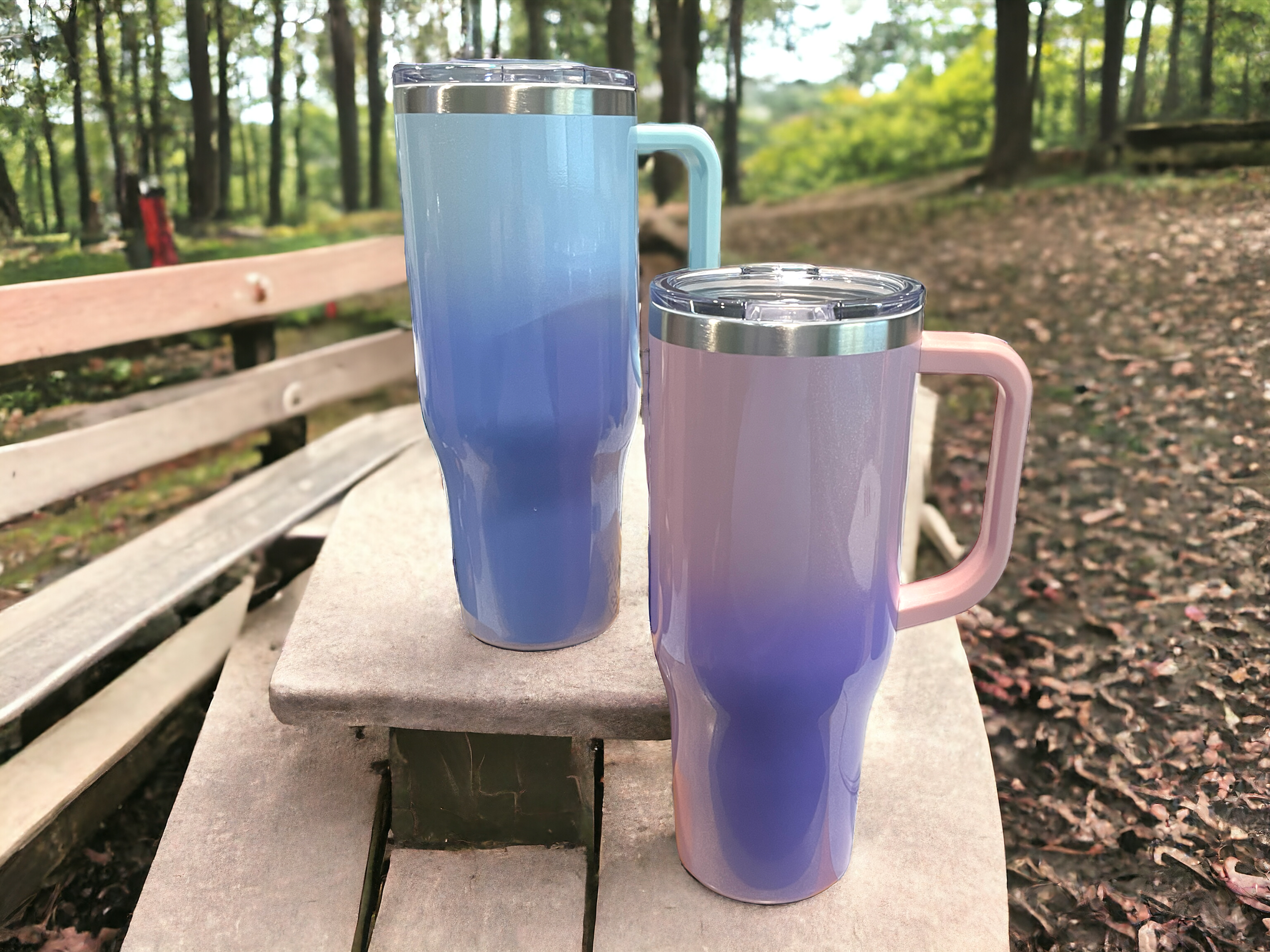 Ombre Magic Glitter 40oz. Tumblers - Premium Tumblers from Save A Cup - Just $29.95! Shop now at Pat's Monograms