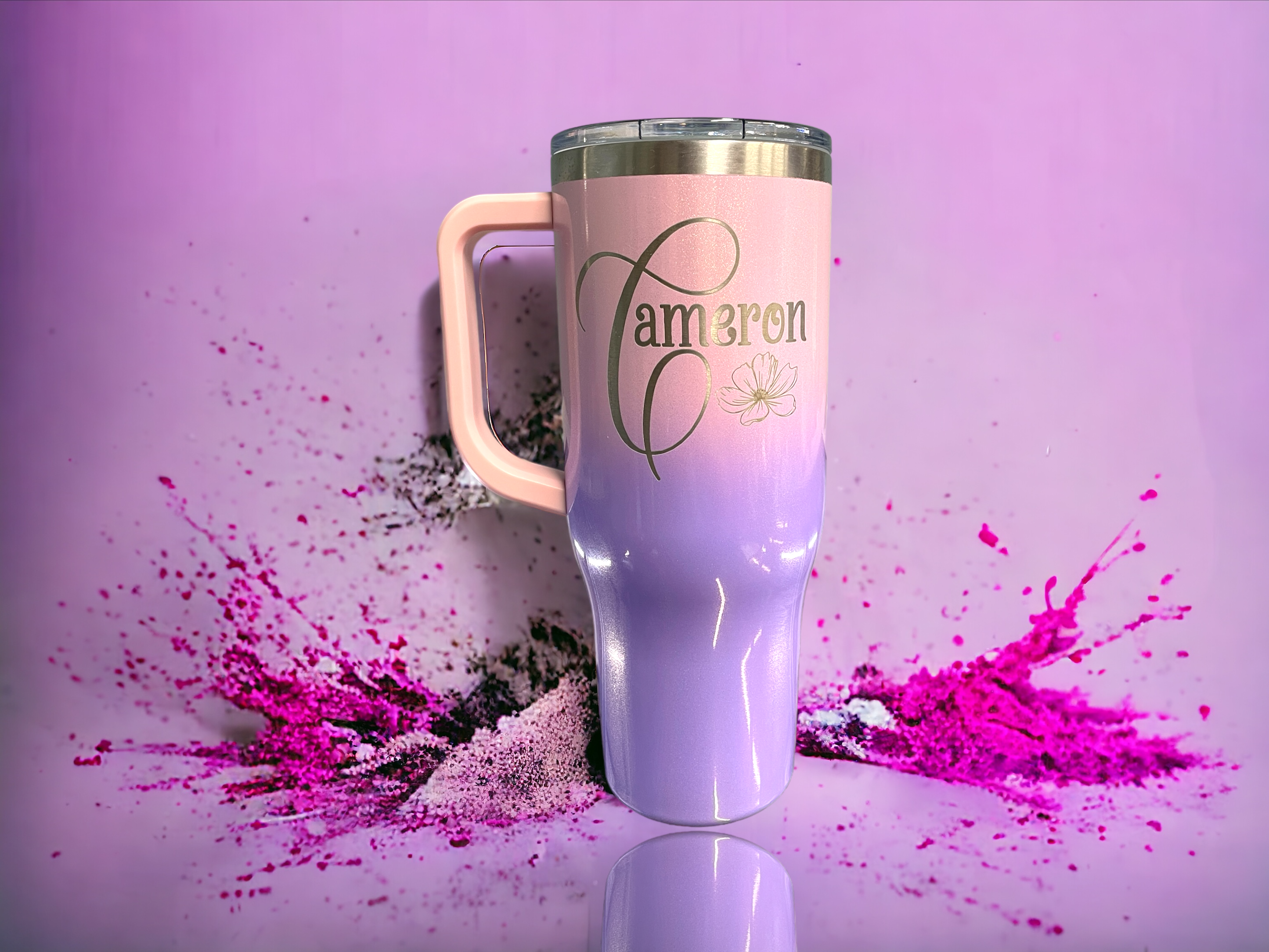 Ombre Magic Glitter 40oz. Tumblers - Premium Tumblers from Save A Cup - Just $29.95! Shop now at Pat's Monograms
