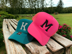 Embroidered Chain Stitch Trucker Hat — Headwear