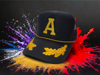 Embroidered Chain Stitch Trucker Hat — Headwear