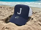 Embroidered Chain Stitch Trucker Hat — Headwear