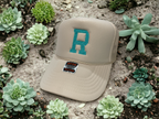 Embroidered Chain Stitch Trucker Hat — Headwear