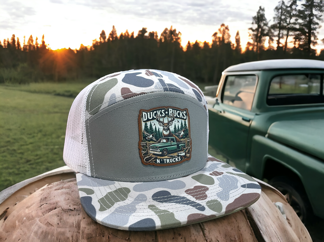 Ducks Bucks N' Trucks Patch - SA7AGE Lost Hat. Co. - Premium Headwear from Lost Hat Co. - Just $30! Shop now at Pat's Monograms