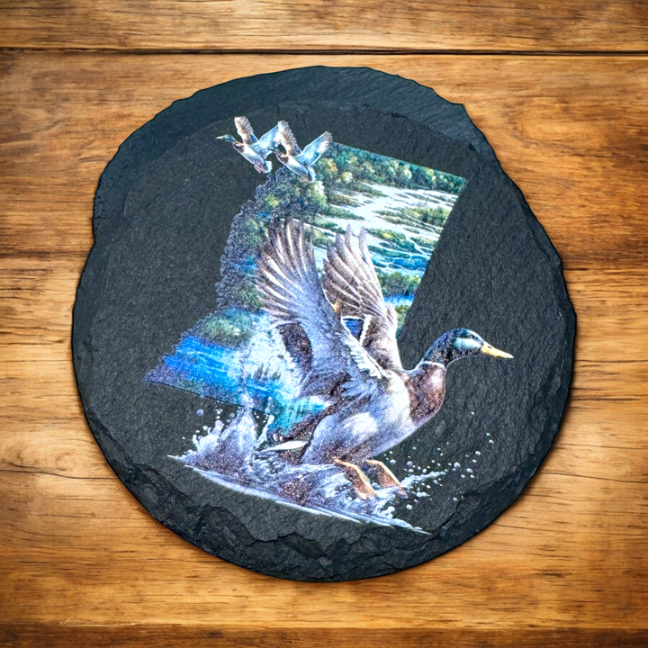 Mississippi Duck Coaster - Premium barware from Pat's Monograms - Just $6.50! Shop now at Pat's Monograms