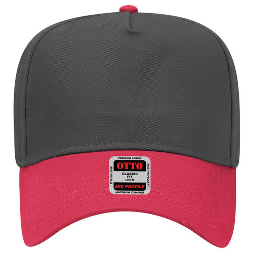 Otto 5 Panel 31- - Mid Profle Vintage Cotton/Twill Baseball Cap - Premium Hat from Otto Caps - Just $7.50! Shop now at Pat's Monograms