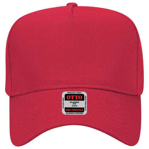 Otto 5 Panel 31- - Mid Profle Vintage Cotton/Twill Baseball Cap - Premium Hat from Pat's Monograms - Just $7.50! Shop now at Pat's Monograms