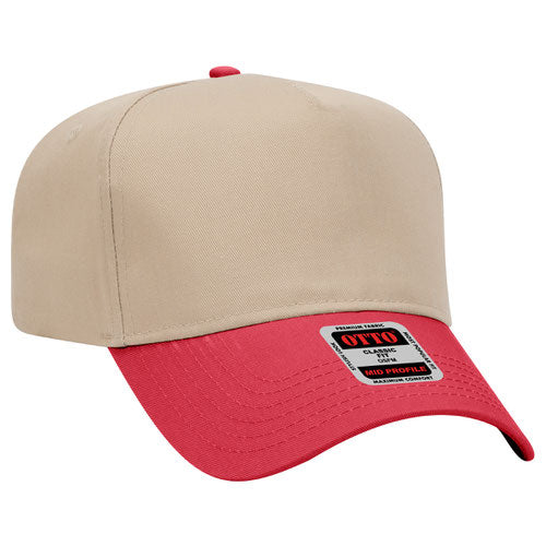 Otto 5 Panel 31- - Mid Profle Vintage Cotton/Twill Baseball Cap - Premium Hat from Otto Caps - Just $7.50! Shop now at Pat's Monograms