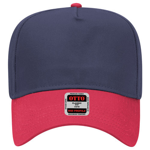 Otto 5 Panel 31- - Mid Profle Vintage Cotton/Twill Baseball Cap - Premium Hat from Otto Caps - Just $7.50! Shop now at Pat's Monograms