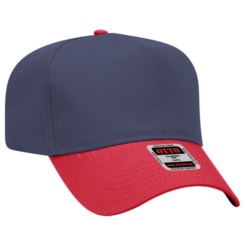 Otto 5 Panel 31- - Mid Profle Vintage Cotton/Twill Baseball Cap - Premium Hat from Otto Caps - Just $7.50! Shop now at Pat's Monograms