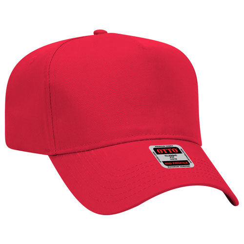 Otto 5 Panel 31- - Mid Profle Vintage Cotton/Twill Baseball Cap - Premium Hat from Otto Caps - Just $7.50! Shop now at Pat's Monograms