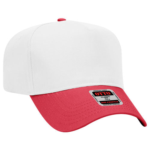 Otto 5 Panel 31- - Mid Profle Vintage Cotton/Twill Baseball Cap - Premium Hat from Otto Caps - Just $7.50! Shop now at Pat's Monograms