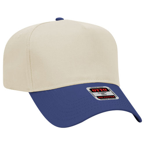 Otto 5 Panel 31- - Mid Profle Vintage Cotton/Twill Baseball Cap - Premium Hat from Otto Caps - Just $7.50! Shop now at Pat's Monograms