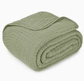 Adult Muslin Cotton Throw - Sage — Comfy Cubs blanket