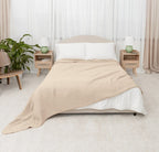 Adult Muslin Cotton Throw - Sand — Comfy Cubs blanket