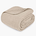 Adult Muslin Cotton Throw - Sand — Comfy Cubs blanket