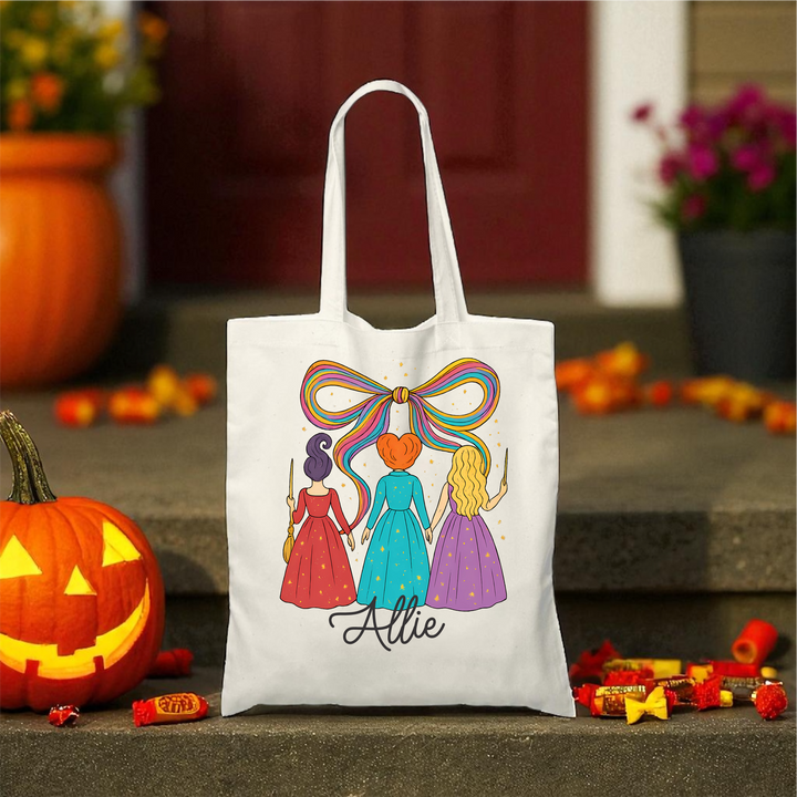 Personalized Halloween Trick or Treat Bags - Premium Holiday Accessories from Pat's Monograms - Just $12.95! Shop now at Pat's Monograms
