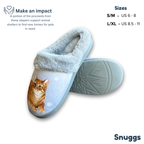 Orange Tabby Snuggs Slippers — E&S Pets