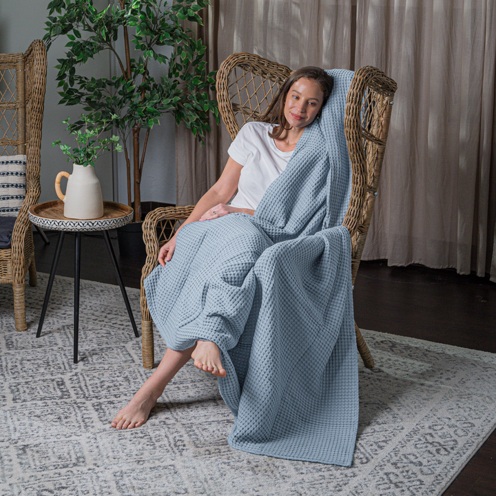 Waffle Blanket for Adults by Comfy Cubs - Premium blanket from Comfy Cubs - Just $32.95! Shop now at Pat's Monograms