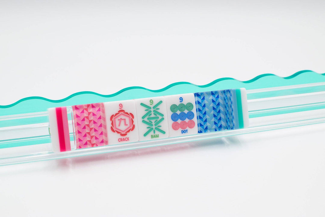 Crystal Prism Blue | Mahjong with Bold Angles and Vibrant Vibes - Premium Mahjong from My Fair Mahjong - Just $365! Shop now at Pat's Monograms