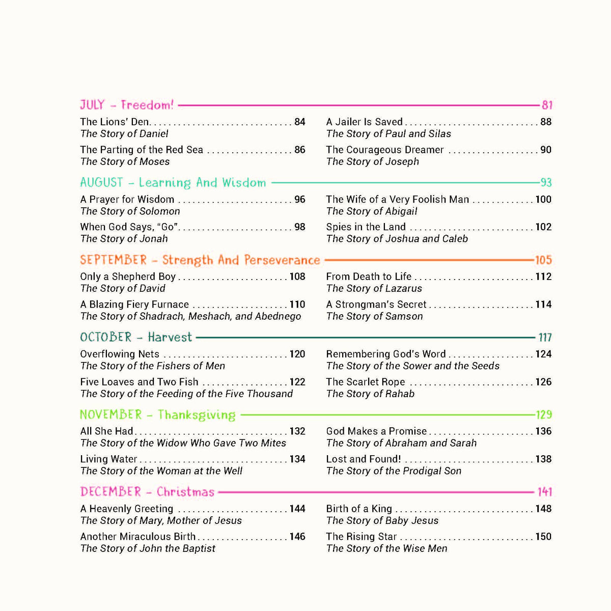 A Year of Bible Stories — Barbour Publishing, Inc. Books and Devotionals