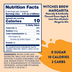 Witches Brew Green Apple Margarita Mix - Sugar Free Mixer — Jordan's Skinny Mixes drink mix