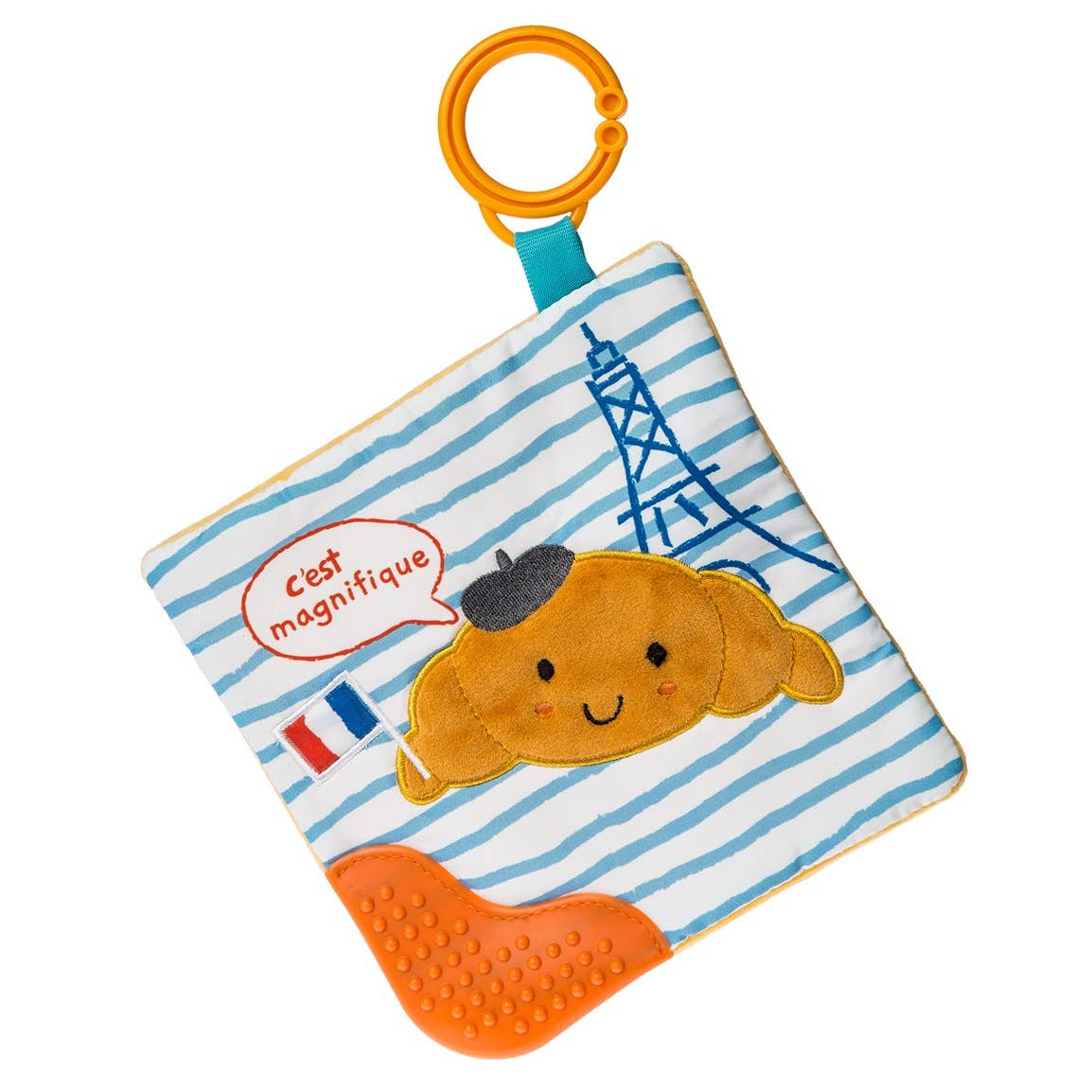 Sweet Soothie Croissant Crinkle Teether - Premium Baby Accessories from Mary Meyer - Just $10.99! Shop now at Pat's Monograms