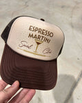 Espresso Martini Social Club Trucker |Drinking Cap| Trending — Vibes Hat Company