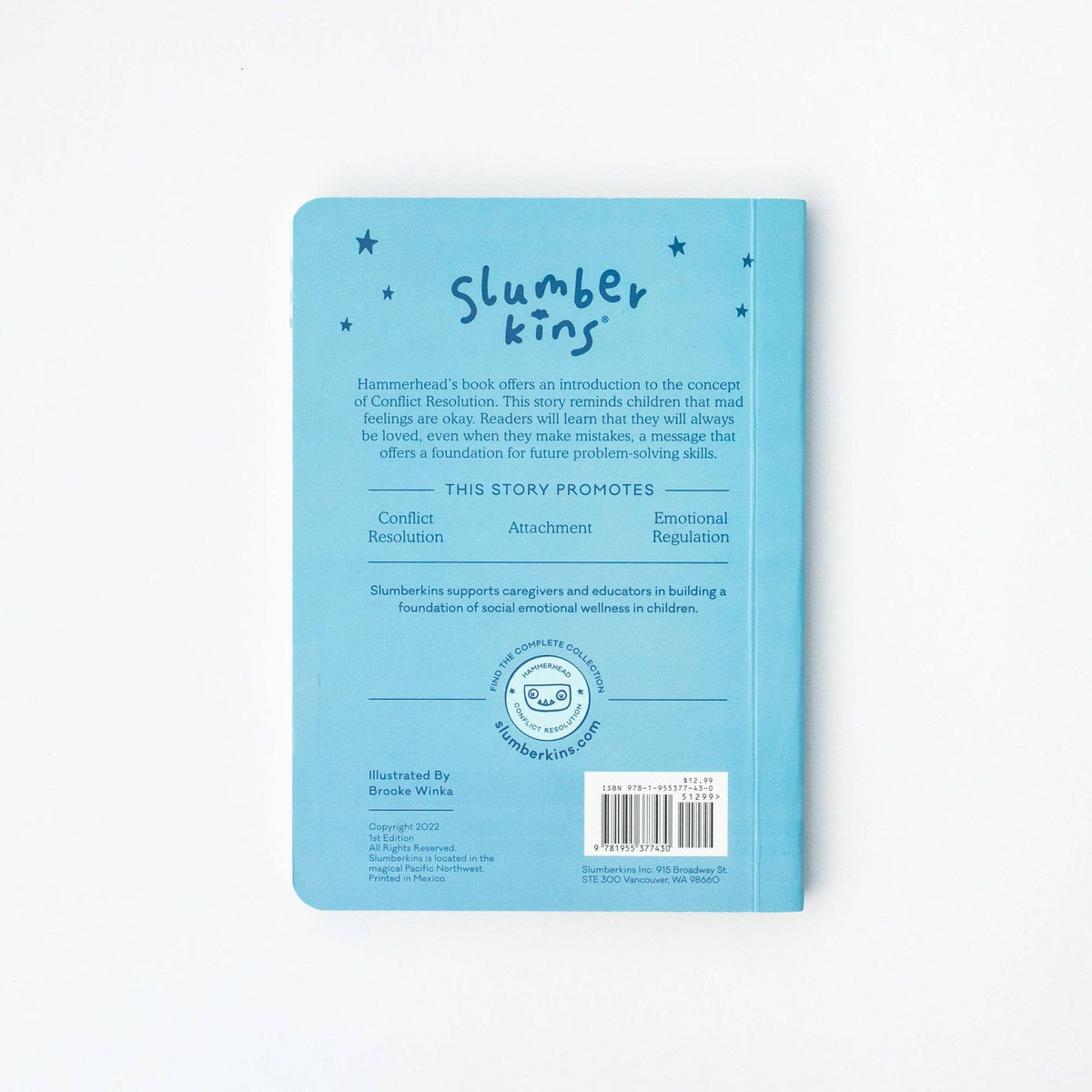 Hammerhead Kin + Lesson Book - Conflict Resolution — Slumberkins Inc. toys