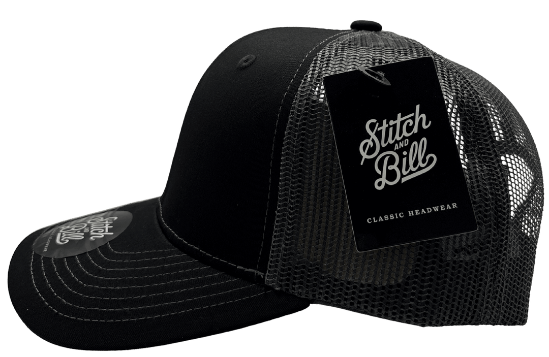 Trucker Adjustable Baseball Cap Premium Quality Men Women - Premium Headwear from Stitch and Bill Wholesale Hats - Just $9! Shop now at Pat's Monograms