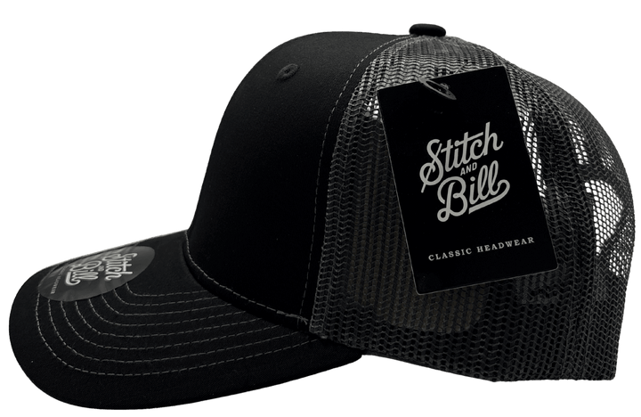 Trucker Adjustable Baseball Cap Premium Quality Men Women - Premium Headwear from Stitch and Bill Wholesale Hats - Just $9! Shop now at Pat's Monograms