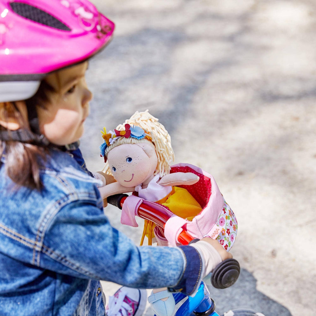 Soft Doll's Bike Seat Flower Meadow - Premium Doll Accessories from HABA USA - Just $21.95! Shop now at Pat's Monograms