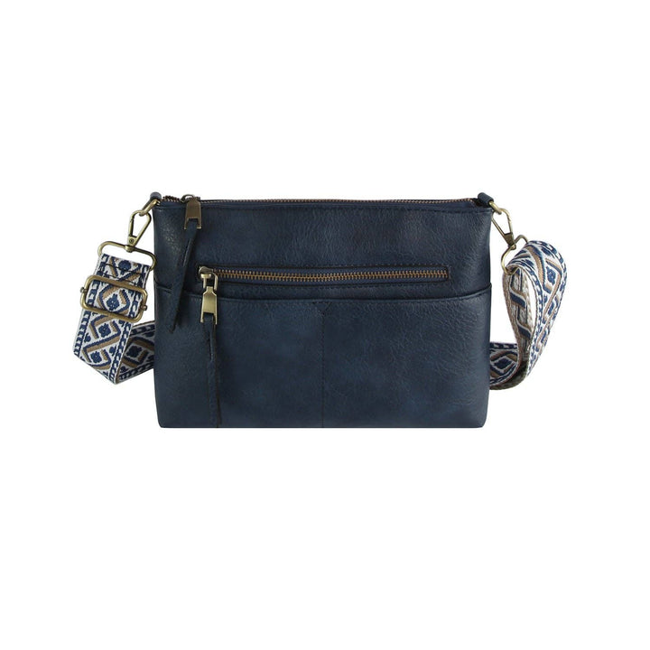 Boxy Rectangular Guitar Strap Crossbody Bag - Premium handbag from Handbag Factory Corp - Just $36.95! Shop now at Pat's Monograms