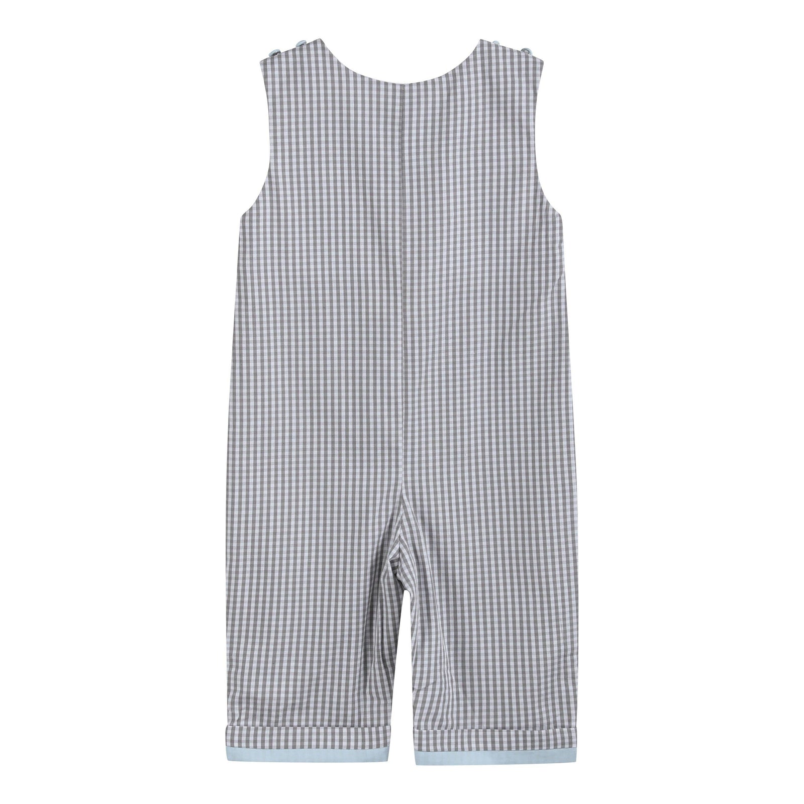 Light Gray Mallard Smocked Overalls - Premium Baby & Toddler Outfits from Lil Cactus - Just $38.95! Shop now at Pat's Monograms