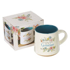 Grandma Ceramic Coffee Mug with Clay Dipped Base — Christian Art Gifts gift item