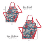 Little Helper Kids Apron, Washable Cotton/Poly - Balloons — Urban Infant