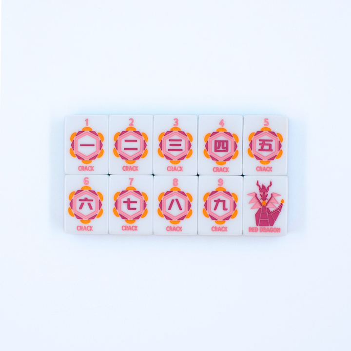 Crystal Prism Blue | Mahjong with Bold Angles and Vibrant Vibes - Premium Mahjong from My Fair Mahjong - Just $365! Shop now at Pat's Monograms