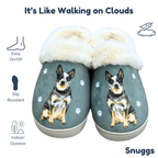 Australian Cattle Dog Snuggs Slipper — E&S Pets Slippers