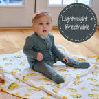 Main Squeeze Baby Todller Muslin Blanket - Premium Swaddle from LollyBanks - Just $29.95! Shop now at Pat's Monograms