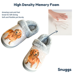 Dachshund Red Snuggs Slippers — E&S Pets