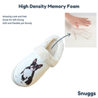 Boston Terrier Snuggs Slippers — E&S Pets